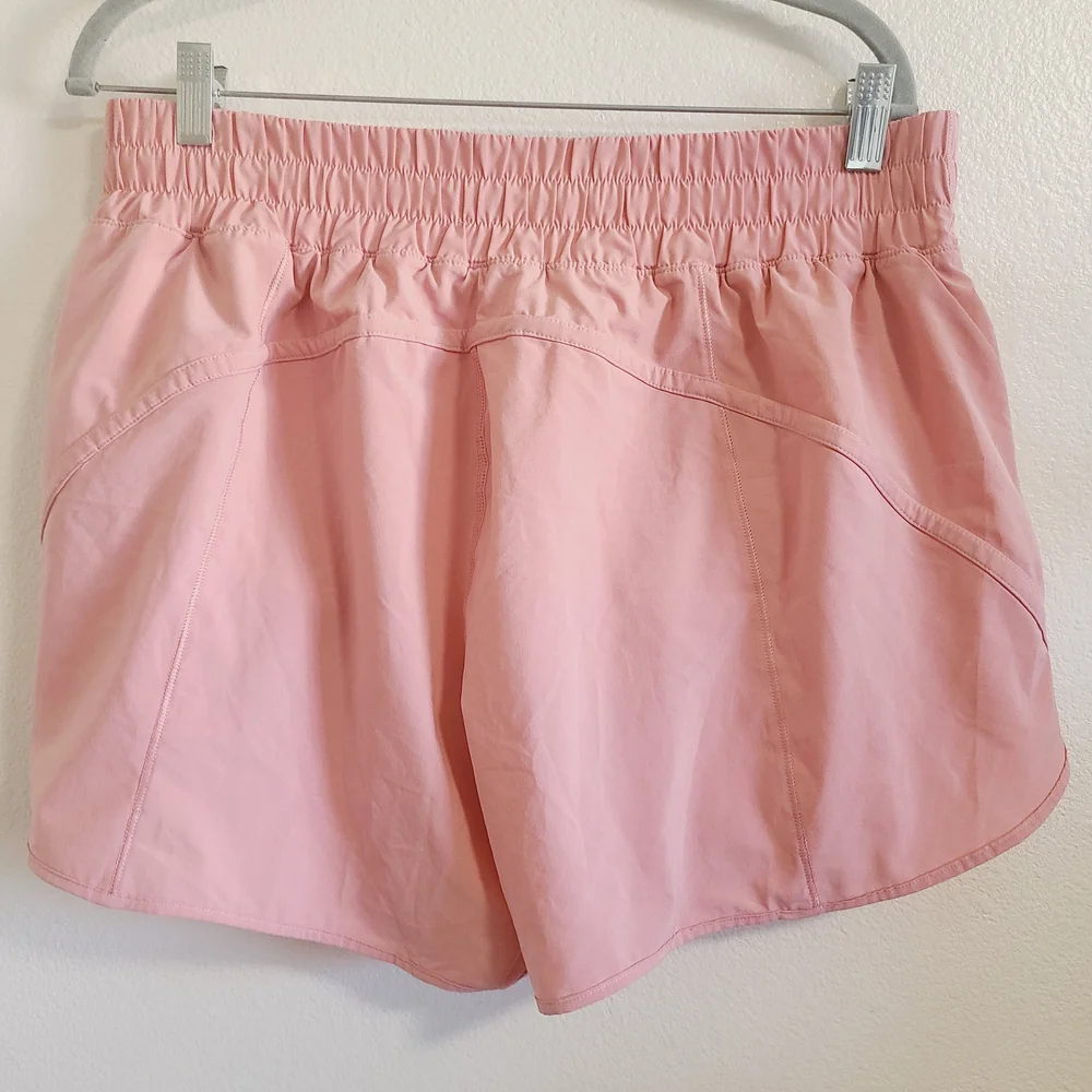 Lululemon Pink Track That Mid-Rise Lined Short 5" - Picture 6 of 10